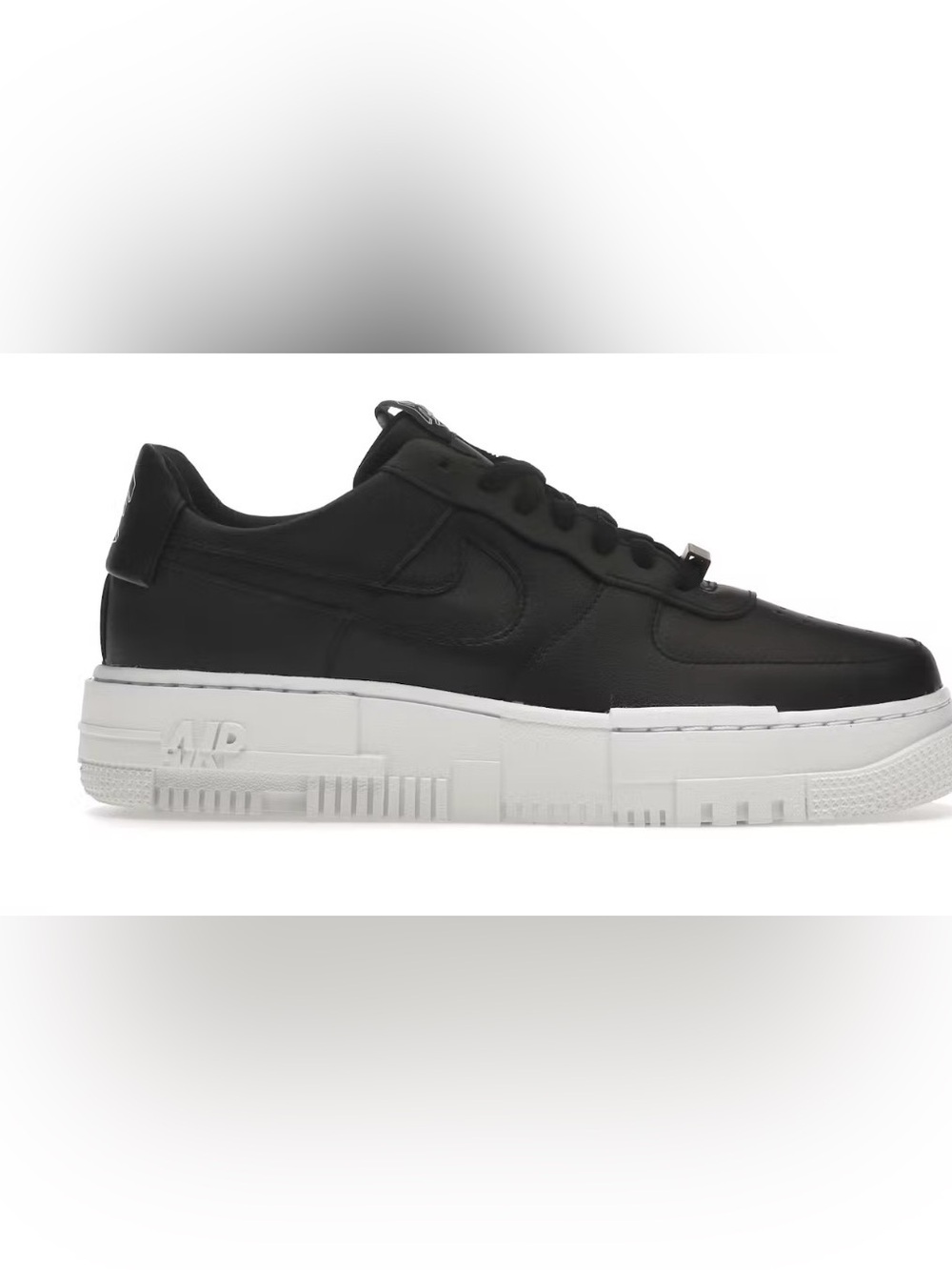 Nike Air Force 1 Pixel Women's size 8 black white